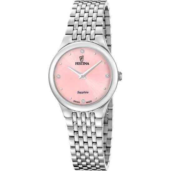 Montre Festina Femme Swiss Made in Acier F20096/2 - F20096/2